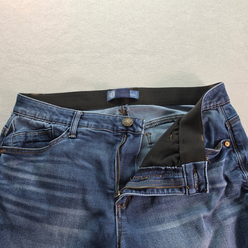 Democracy Absolution Straight Leg Cuffed Girlfriend Jeans Wash Stretch | 12 - Picture 4 of 8